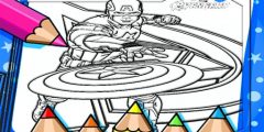 Captain America Coloring